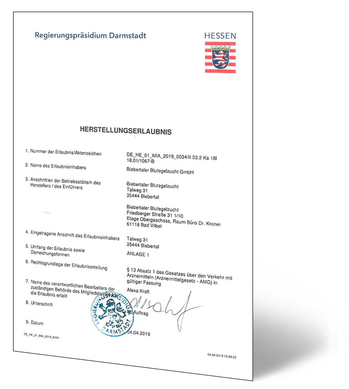 Permis de fabrication