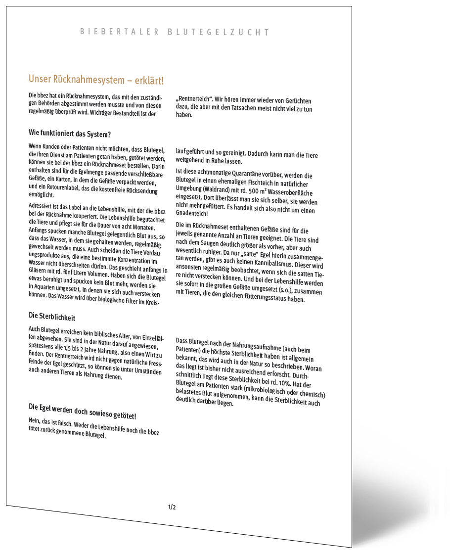 Unser Rücknahmesystem – erklärt